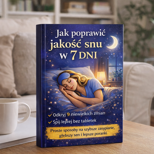 E-BOOK: Jak poprawić sen w 7 dni